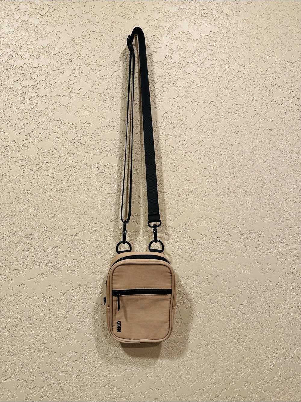 Brixley Crossbody Sling Bag in Beige